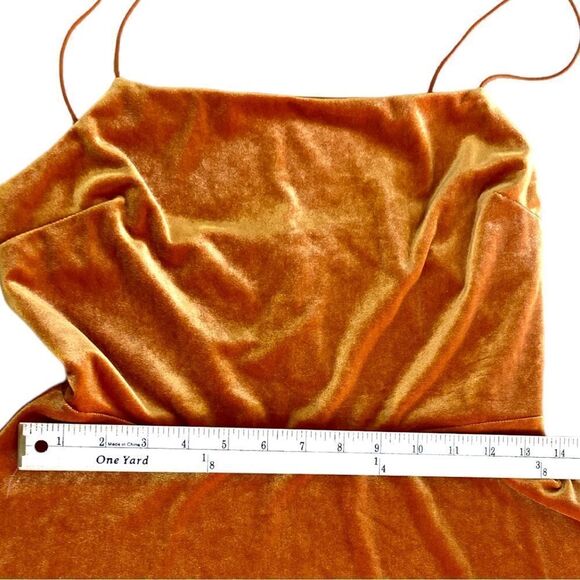 Urban Outfitters Velour Mini Dress M - Picture 10 of 12